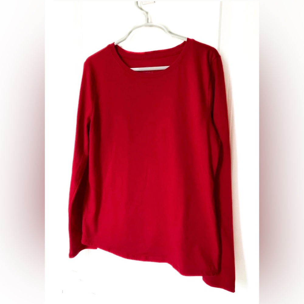 Red Long-Sleeved Kids’ T-Shirt
